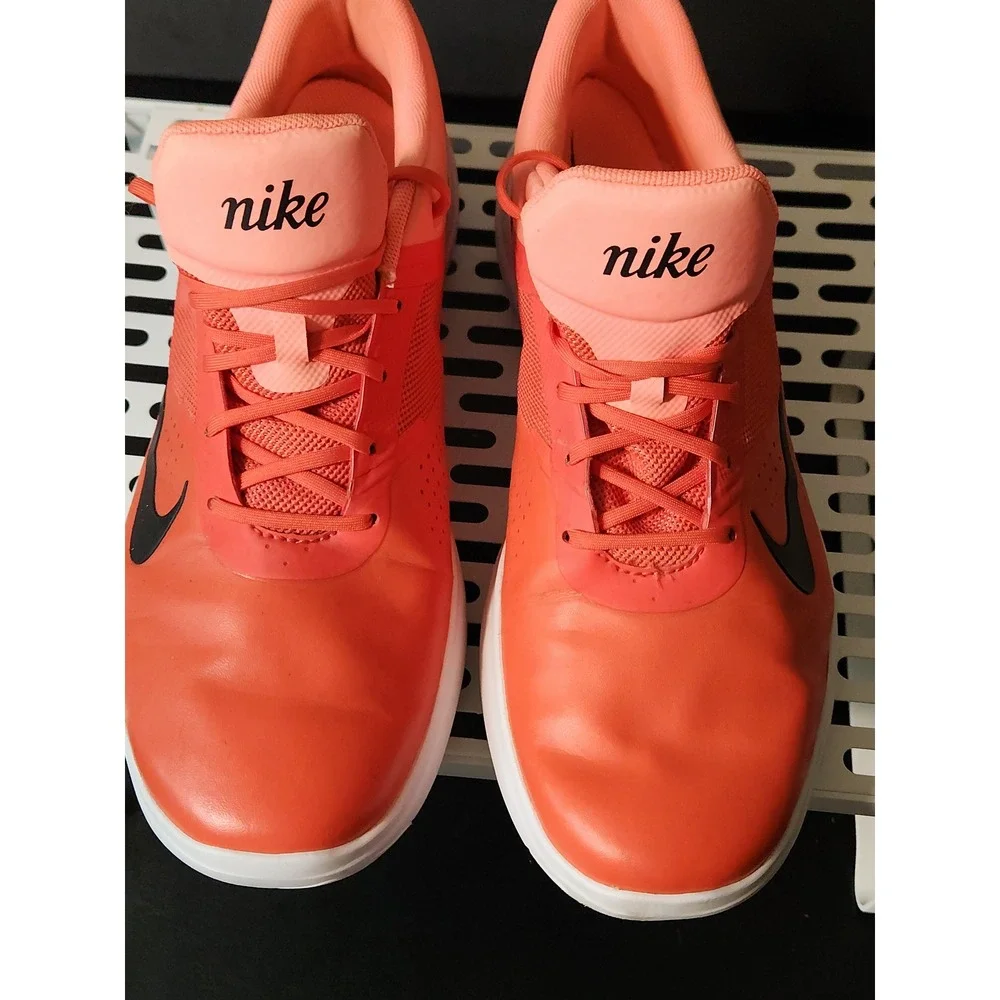 Nike Roshe G Golf Shoes Sunset Glow Orange Womens 9 818732-800 Spikeless Sneaker - Picture 3 of 7
